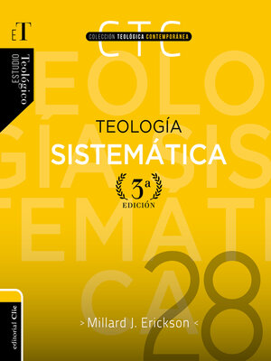 cover image of Teología sistemática 3ra edición